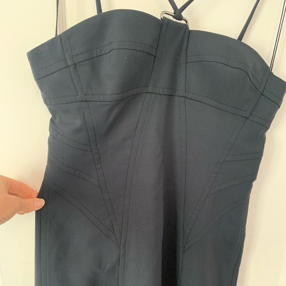 KaufmanFranco Black Midi Dress - Picture 13 of 15